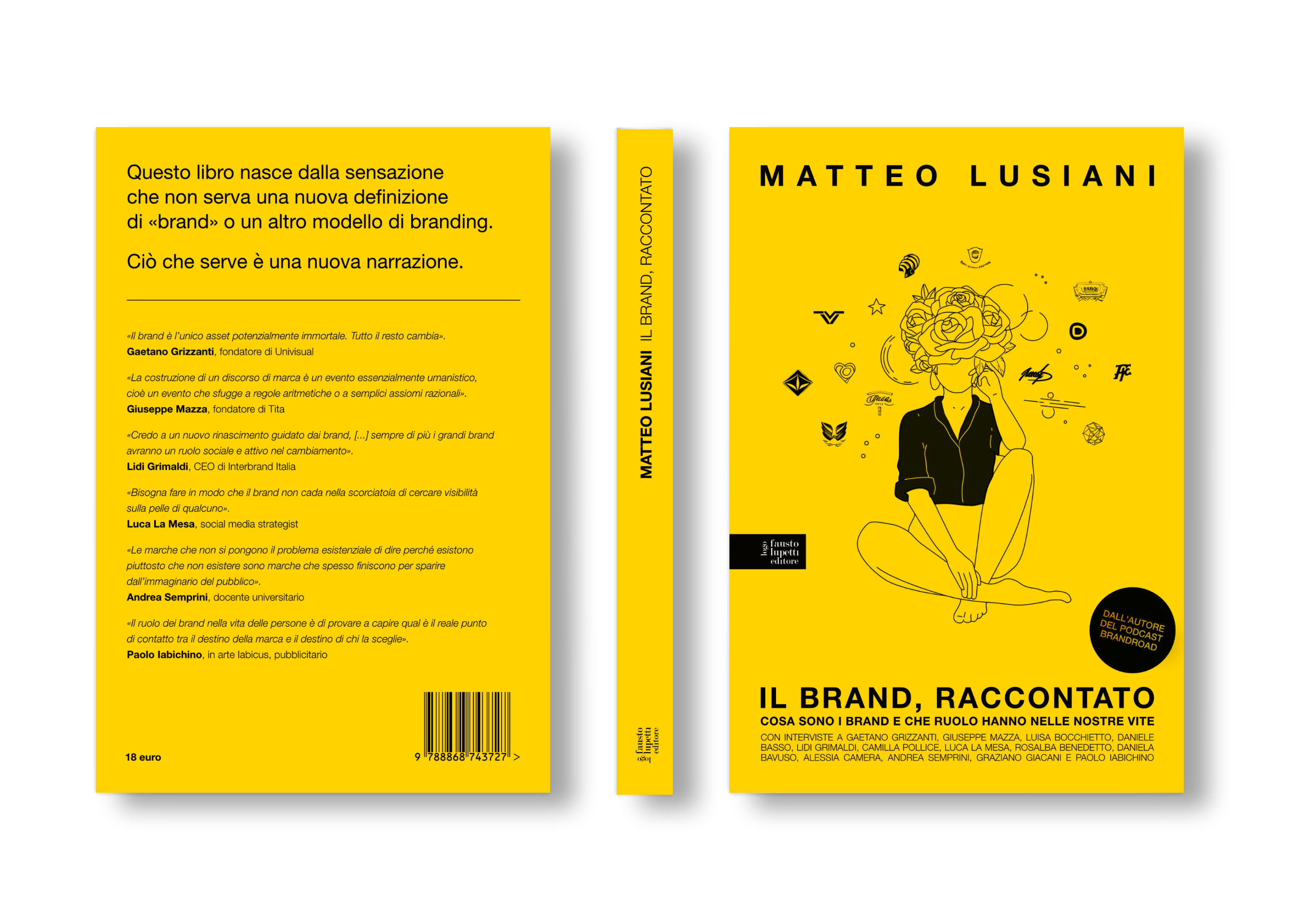 Il brand raccontato - Un libro di Matteo Lusiani